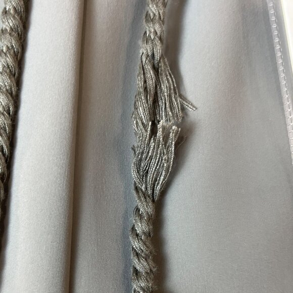 Filling Pieces Women's Grey Zip Up Hem Skinny Fit Jogger Pants Size L - Picture 7 of 13